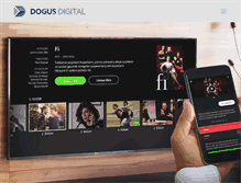 Tablet Screenshot of dogusdigital.com